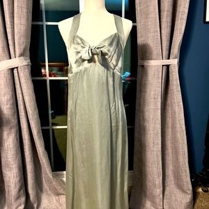 Sexy satin Free People maxi